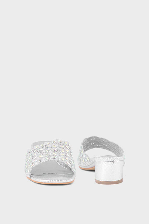 Party Wear Slip On IP0035-Silver