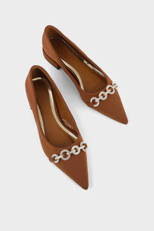 Formal Pumps Brown duo