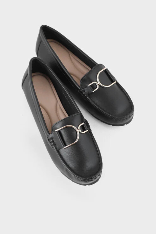 Comfort Moccassin Black duo