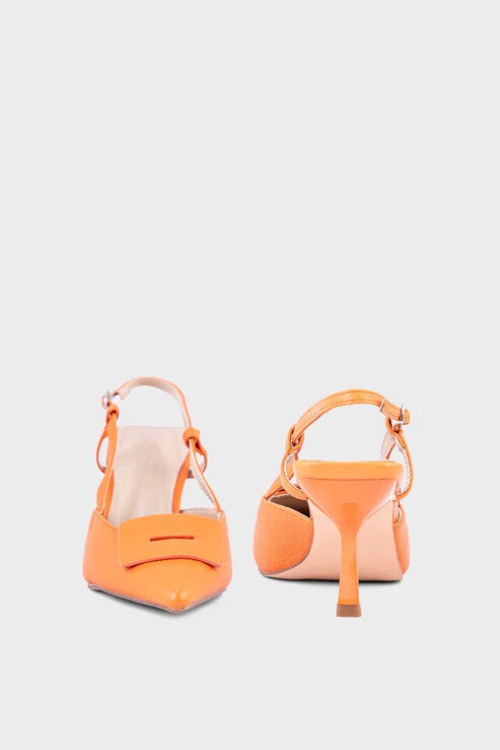 Formal Sling Back Orange pair