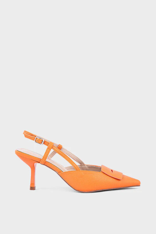 Orange Formal Sling Back Orange 