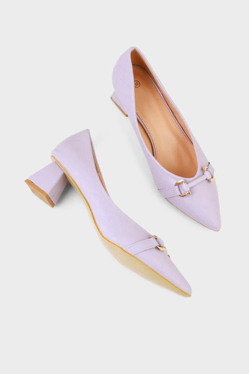 Formal Court Shoes Lilac for sale