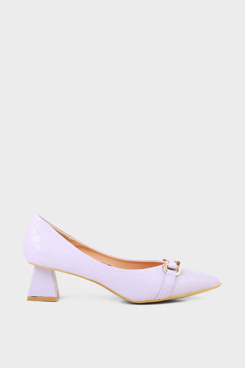 Lilac Formal Court Shoes Lilac 