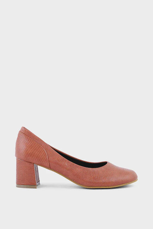 Brown Formal Court Shoes Brown