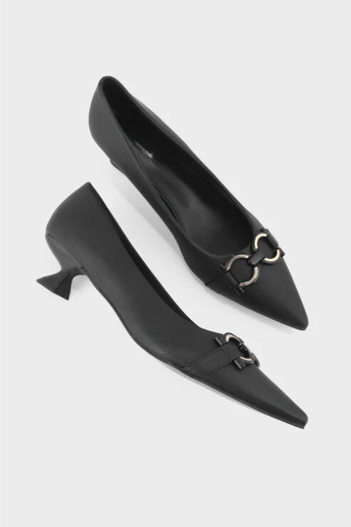 Formal Court Shoes Black duo