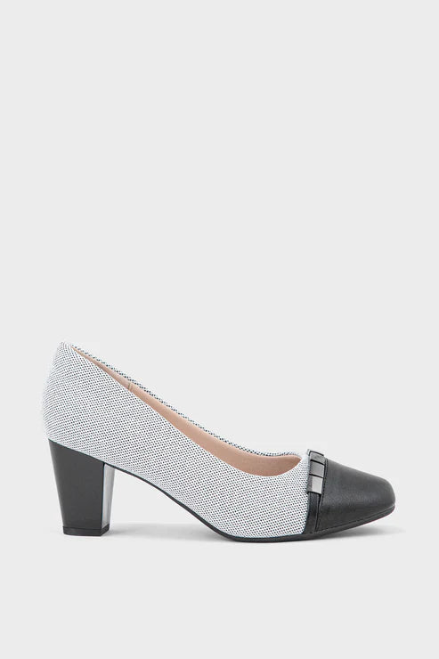 Black Formal Court Shoes Black