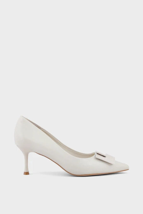 Ivory Formal Court Shoes Ivory