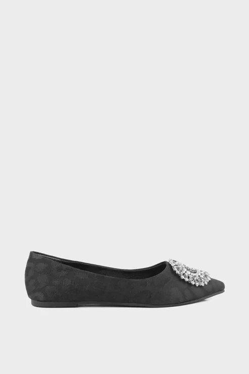 Black Formal Pumps Black 