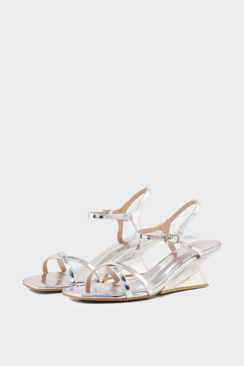 Formal Sandal Silver for sale