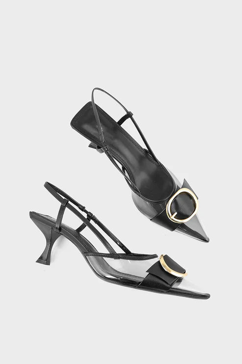 Formal Sling Back Black duo