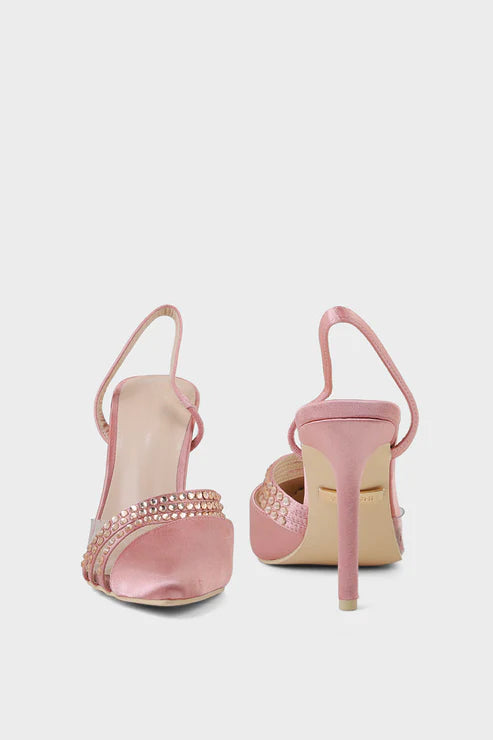 Formal Sling Back Pink pair