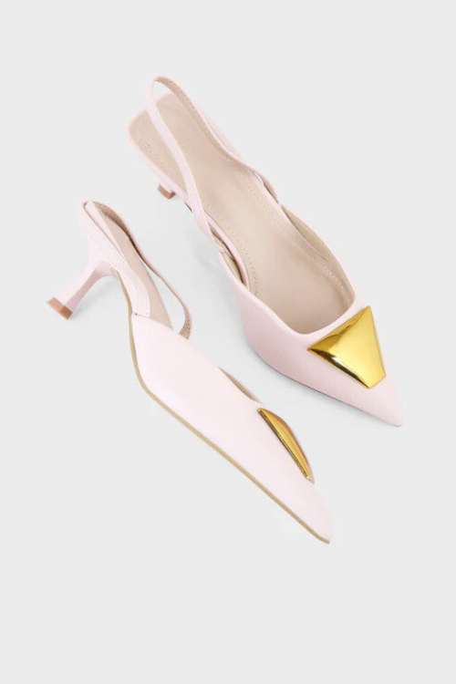 Formal Sling Back Nude duo