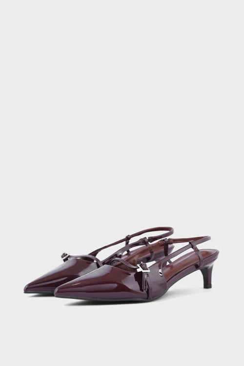 Formal Sling Back Maroon for sale