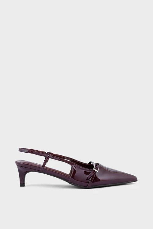 Maroon Formal Sling Back Maroon