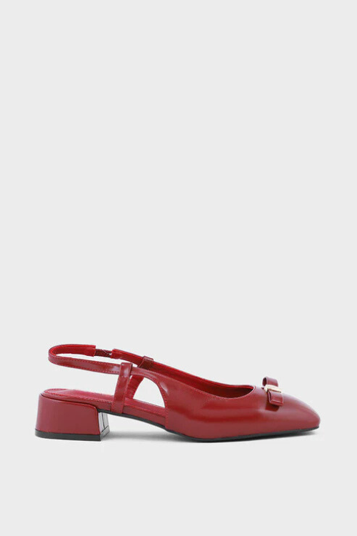 Maroon Formal Sling Back Maroon