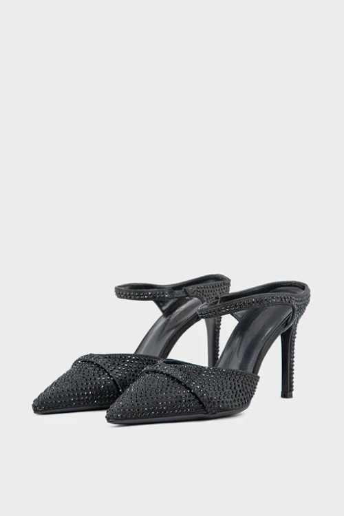 Party Wear Mule Black for sale