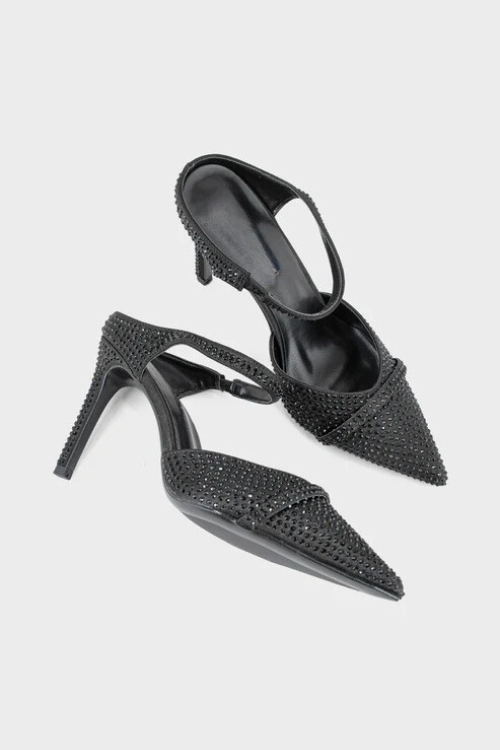 Party Wear Mule Black duo