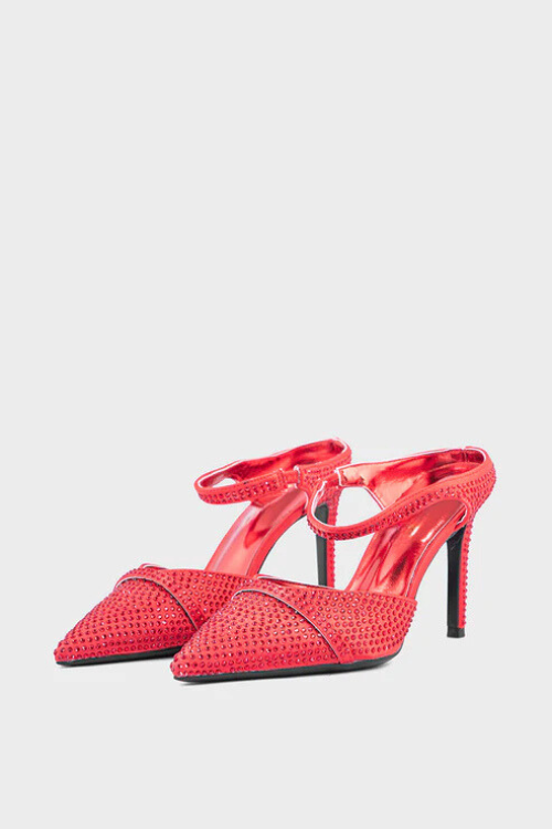 Party Wear Mule Red for sale