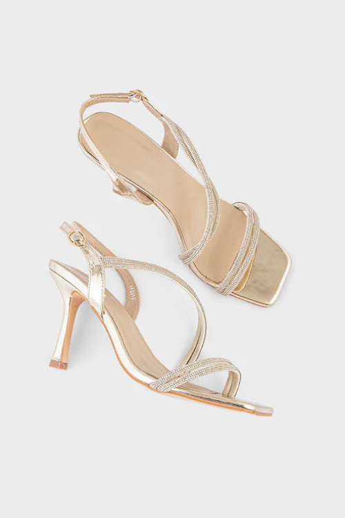 Party Wear Sandal Golden duo