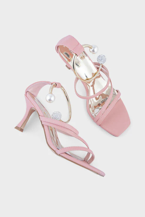 Party Wear Sandal Tea Pink duo