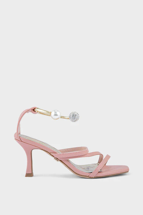 Tea Pink Party Wear Sandal Tea Pink