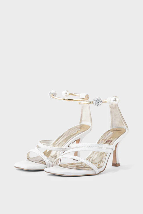 Party Wear Sandal White pair