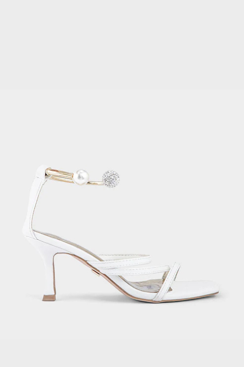 Party Wear Sandal White duo