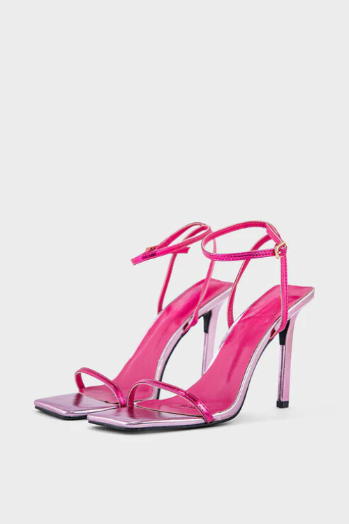 Party Wear Sandal Fuchsia for sale