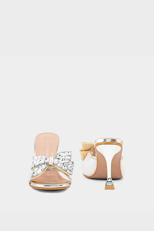 Party Wear Slip On Golden pair