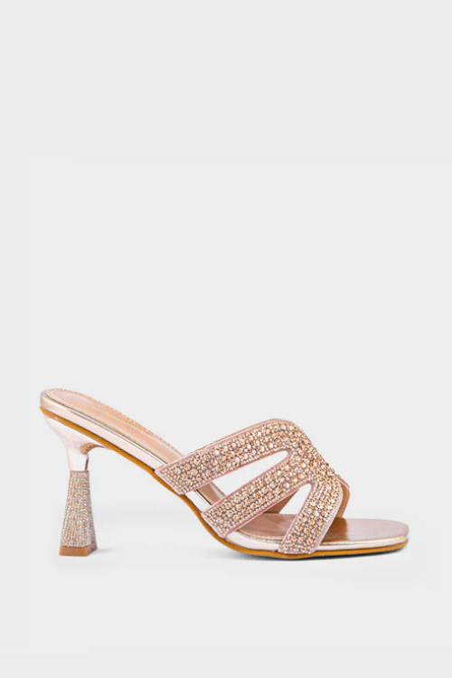 Party Wear Slip On Golden duo